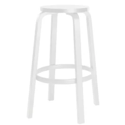 Artek 64 Barhocker Gestell lackiert 75cm| Barhocker