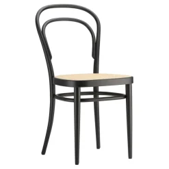 Stühle^Thonet 214 Bugholzstuhl mit Rohrgeflecht