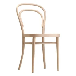 Stühle^Thonet 214 Bugholzstuhl mit Rohrgeflecht