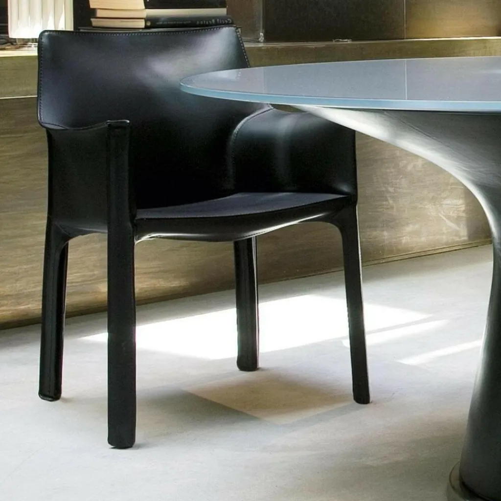 Cassina 413 Cab Armlehnstuhl Leder| Stühle
