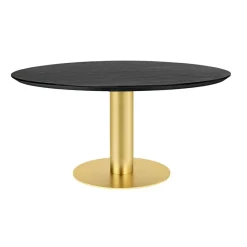 Gubi 2.0 Dining Table Gestell Messing Ø150cm| Tische