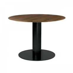 Gubi 2.0 Dining Table Gestell schwarz Ø110cm| Tische|Esstische