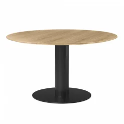 Gubi 2.0 Dining Tisch Gestell schwarz Ø130cm| Tische|Esstische