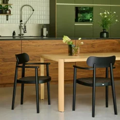 Stühle^Thonet 118 FV Armlehnstuhl mit Rohrgeflecht Dark Melange