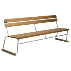 Gartenbänke^Grythyttan 5 Gartenbank 204x77cm Teak