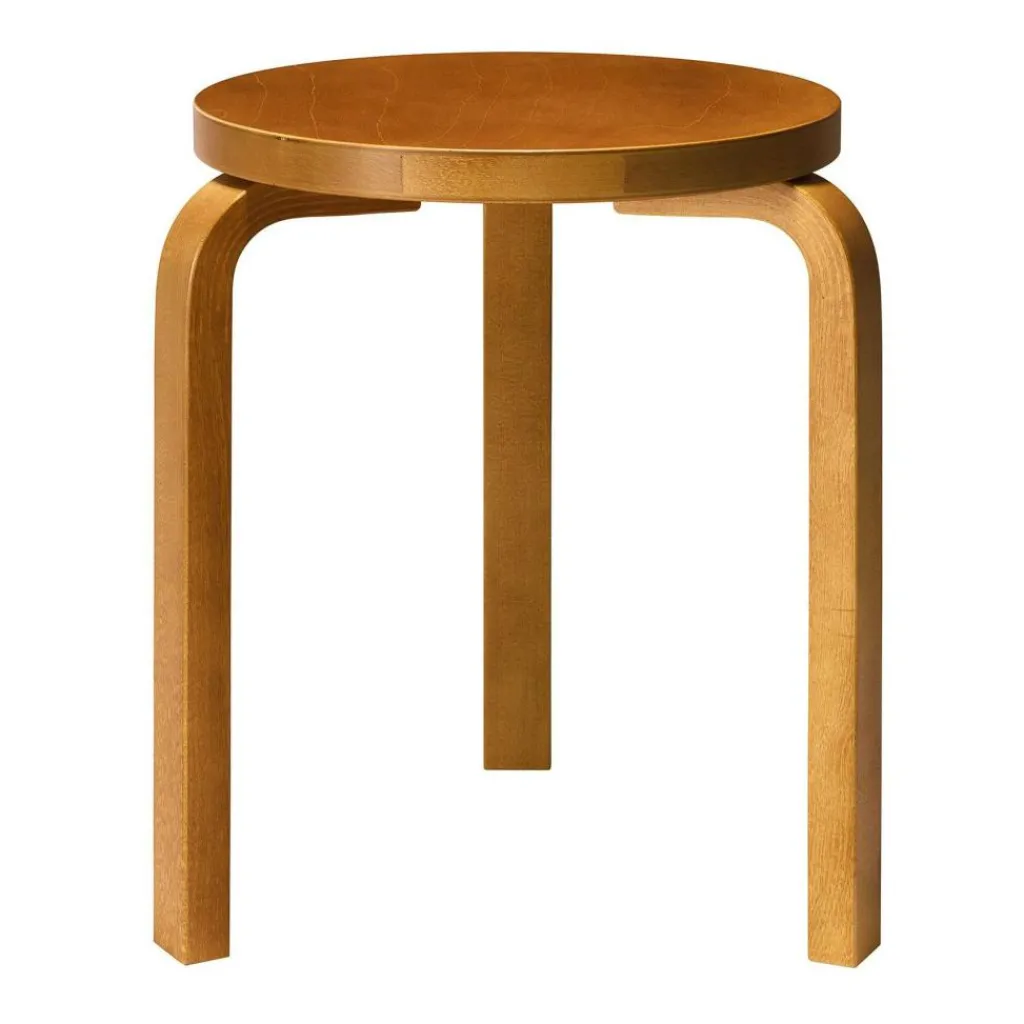 Artek 60 Hocker gebeitzt| Hocker
