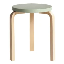 Artek 60 Hocker Gestell klar lackiert| Hocker