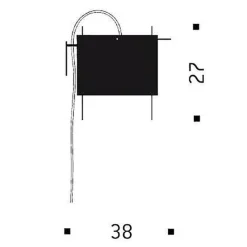 Ingo Maurer 24 Karat Blau Wandleuchte| Wandleuchten