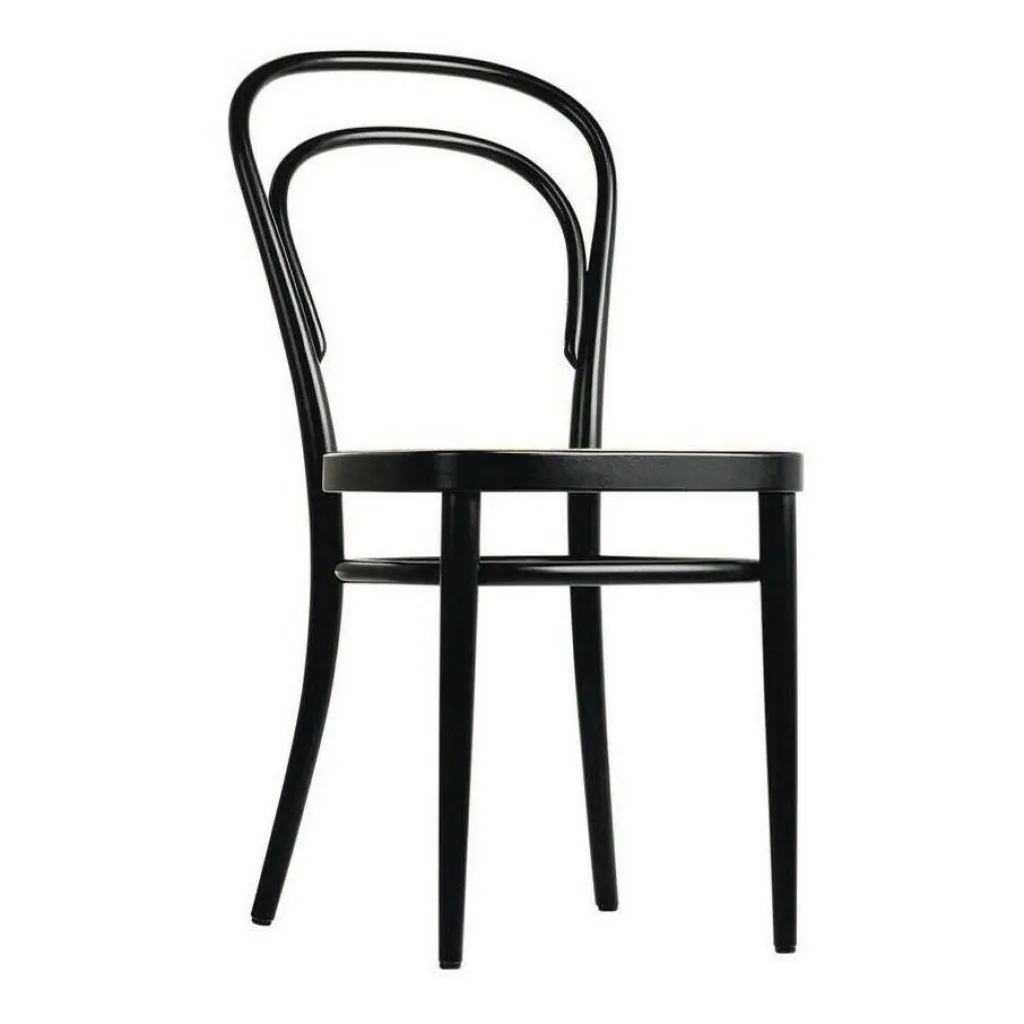 Stühle^Thonet 214 M Bugholzstuhl mit Muldensitz