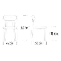 Thonet 118 M Stuhl mit Muldensitz| Stühle
