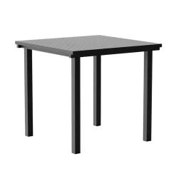 Nine 19 Outdoors Esstisch 80,5x80,5cm| Gartentische