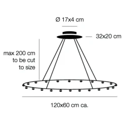 Pendelleuchten^Catellani & Smith 22 Petites Lentilles LED Pendelleuchte
