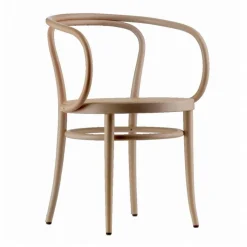 Thonet 209 R Bugholz-Armlehnstuhl mit Rohrgeflecht| Stühle