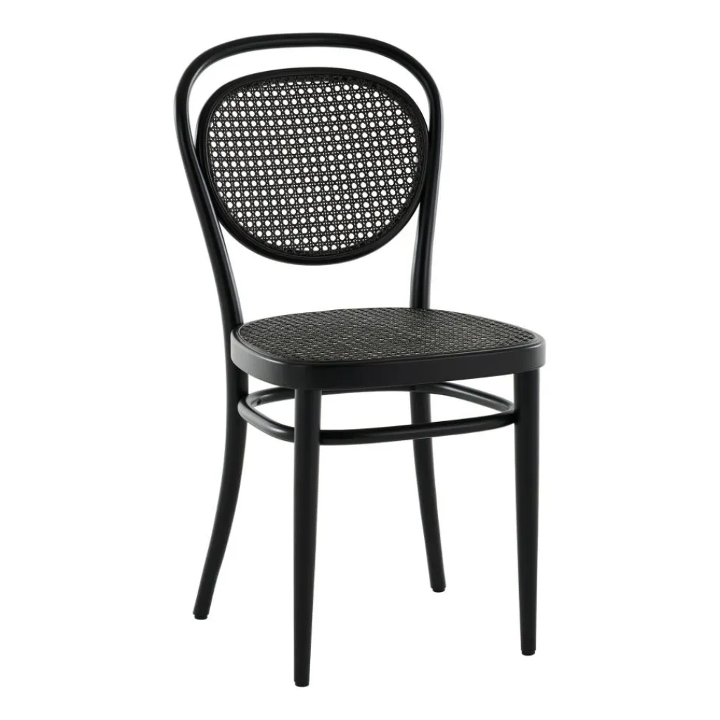 Thonet 215 R Bugholzstuhl mit Rohrgeflecht Dark Melange| Stühle