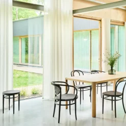 Hocker^Thonet 214 RH Hocker Dark Melange