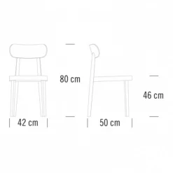 Stühle^Thonet 118 Stuhl mit Rohrgeflecht