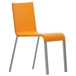 Stühle^Vitra .03 Stuhl stapelbar Gestell silberfarben