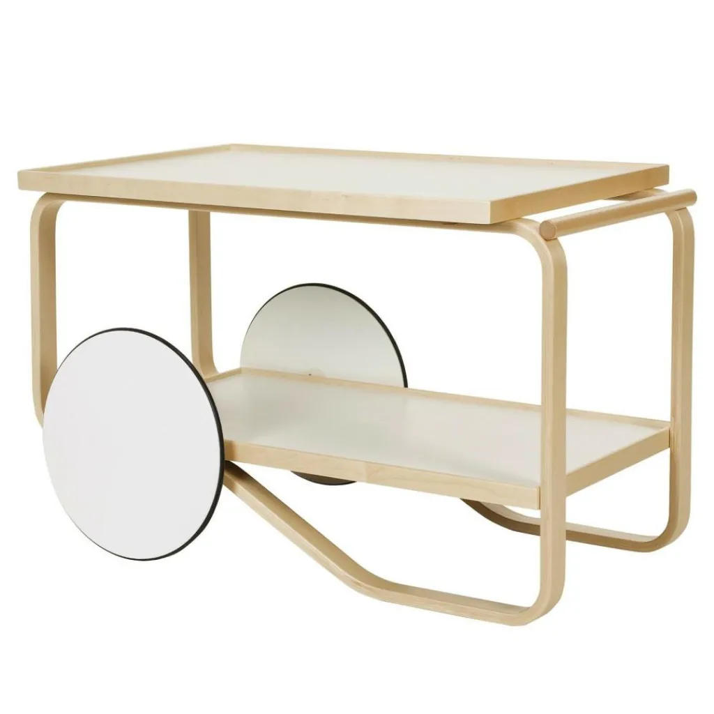 Artek 901 Teewagen Gestell Birke| Servierwagen