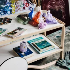 Artek 901 Teewagen Gestell Birke| Servierwagen