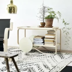 Artek 901 Teewagen Gestell Birke| Servierwagen