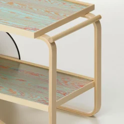 Artek 901 Teewagen Gestell Birke| Servierwagen