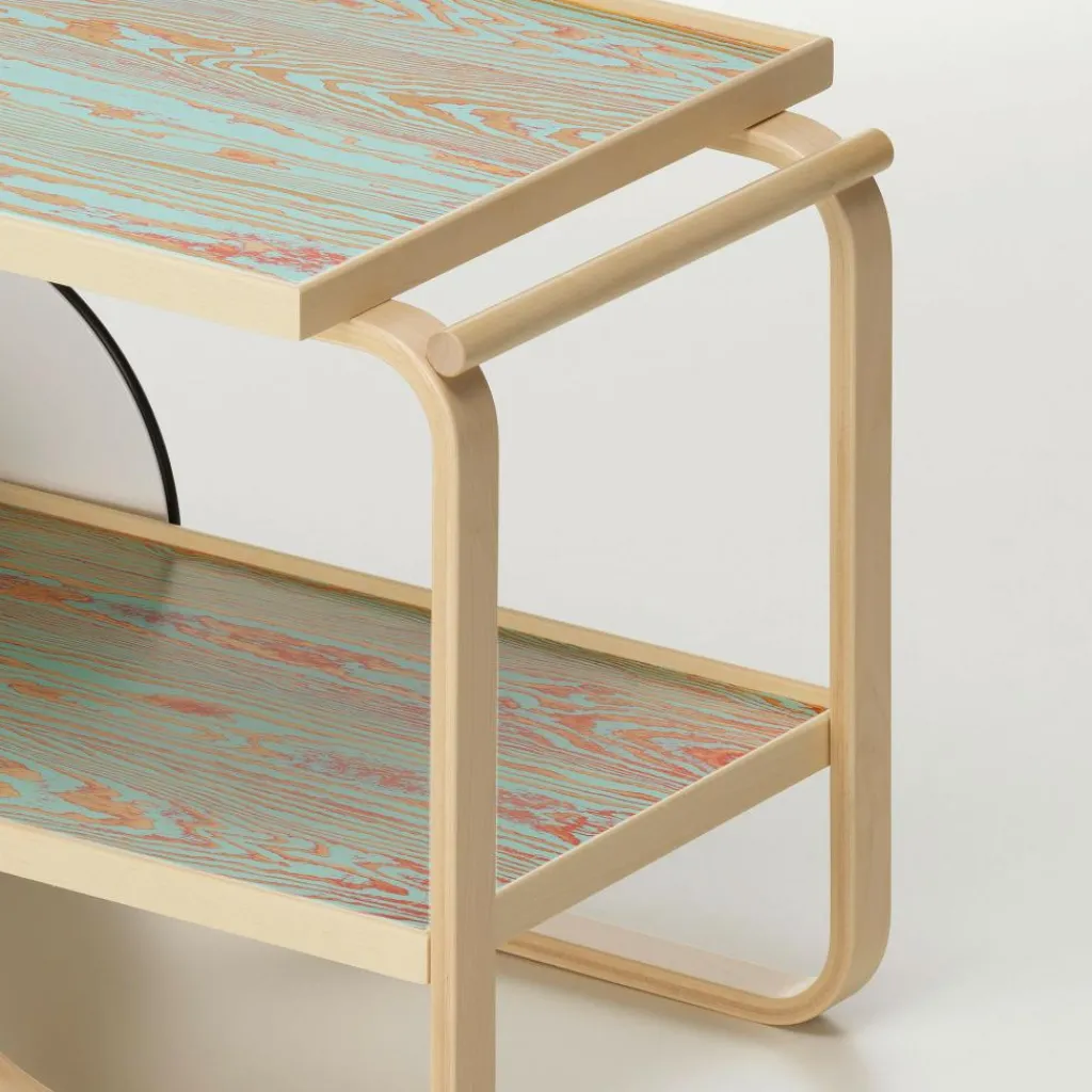 Artek 901 Teewagen Gestell Birke| Servierwagen