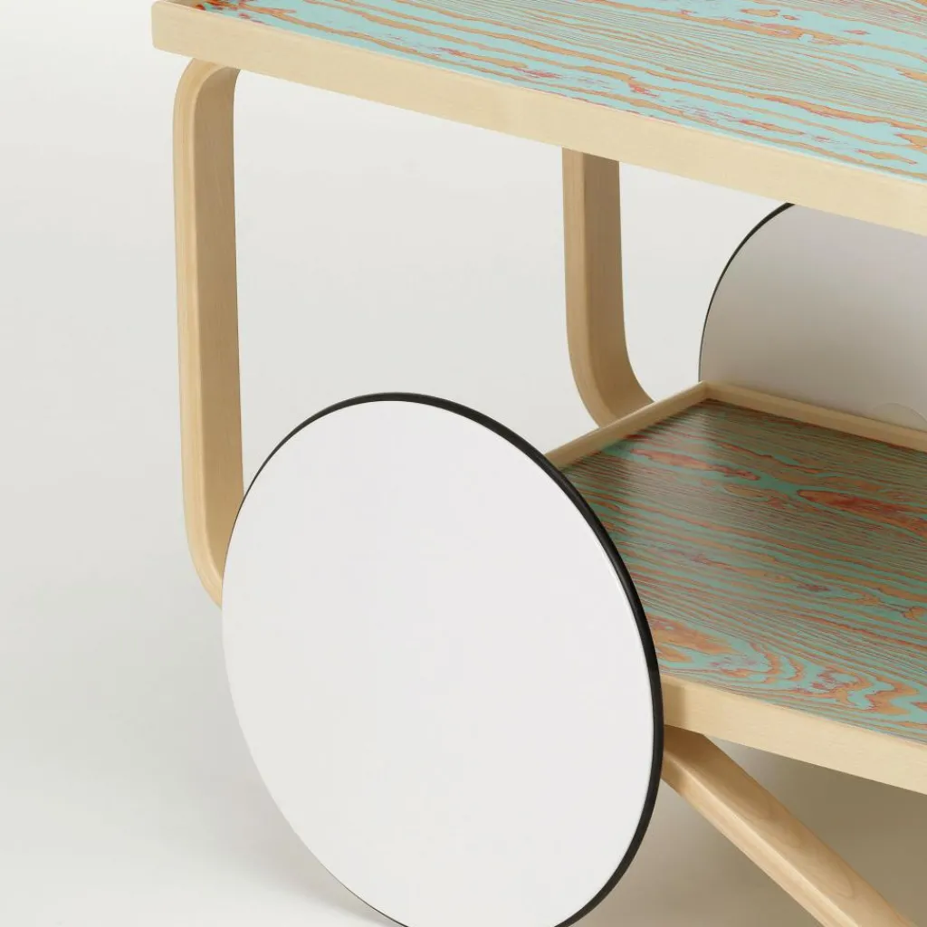 Artek 901 Teewagen Gestell Birke| Servierwagen