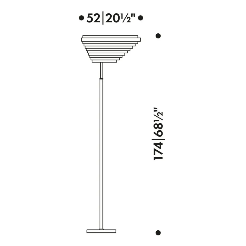Artek A805 Angel Wing Stehleuchte| Stehleuchten