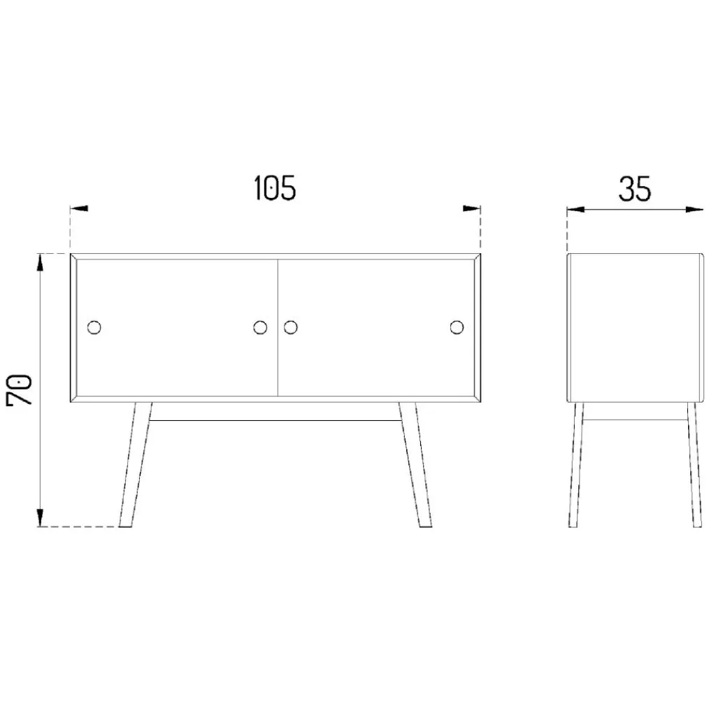 FDB Møbler A83 Butler Sideboard| Sideboards|Sideboards