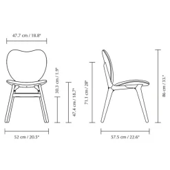 Stühle^Umage A Conversation Piece Stuhl Gestell Eiche