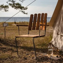 Grythyttan A2 Gartenarmlehnstuhl Teak| Stühle