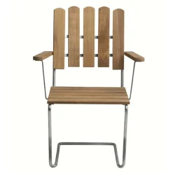 Gartenstühle^Grythyttan A2 Gartenarmlehnstuhl Teak