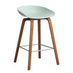 Barhocker^HAY AAS 32 2.0 Barhocker niedrig Walnuss lackiert