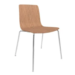 Stühle^Arper Aava 3906 Stuhl Gestell verchromt