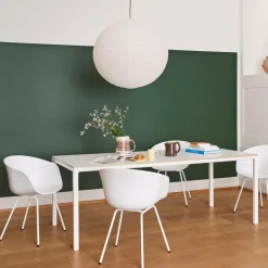 HAY About a Chair AAC 26 2.0 Armlehnstuhl Gestell Stahl weiß| Stühle