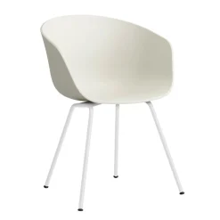 HAY About a Chair AAC 26 2.0 Armlehnstuhl Gestell Stahl weiß| Stühle