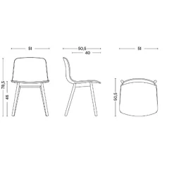 HAY About a Chair AAC 12 2.0 Stuhl Eiche matt lackiert| Stühle