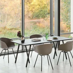 HAY About a Chair AAC 26 Armlehnstuhl Gestell Stahl schwarz| Stühle