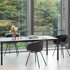 HAY About a Chair AAC 26 Armlehnstuhl Gestell Stahl schwarz| Stühle