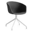 Stühle^HAY About a Chair AAC 21 Drehstuhl gepolstert Gestell weiß
