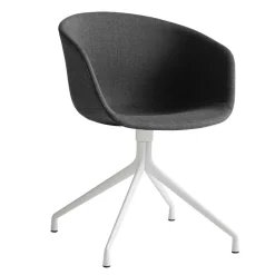 Stühle^HAY About a Chair AAC 21 Drehstuhl gepolstert Gestell weiß