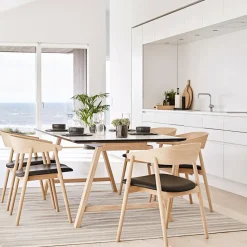 Stühle^Andersen Furniture AC2 Armlehnstuhl Leder Gestell Eiche