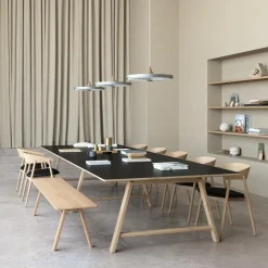 Andersen Furniture AC2 Armlehnstuhl PU-Leder Gestell Eiche| Stühle