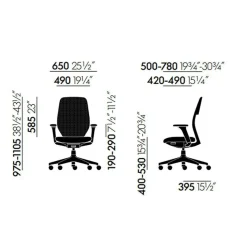 Vitra ACX Soft Bürostuhl| Bürostühle