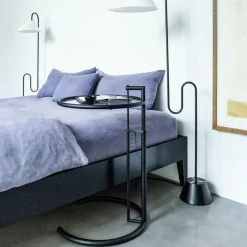 ClassiCon Adjustable Table E 1027 Black Version Beistelltisch| Tische