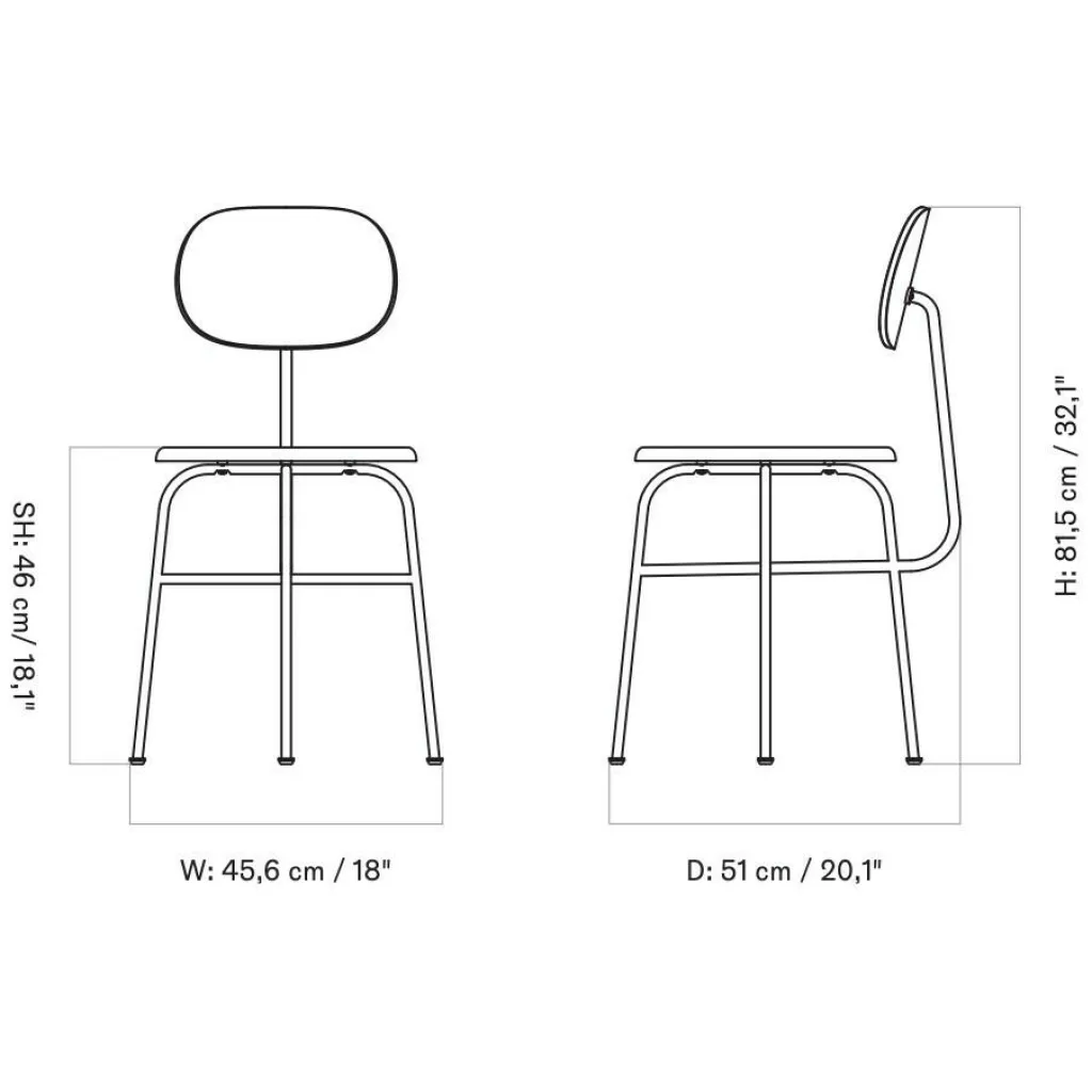 Stühle^Audo Afteroom Plus Stuhl