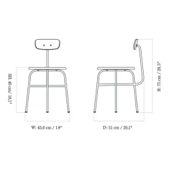 Stühle^Audo Afteroom Stuhl