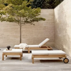 Carl Hansen AH604 Auflage für Fußbank| Outdoor-Textilien