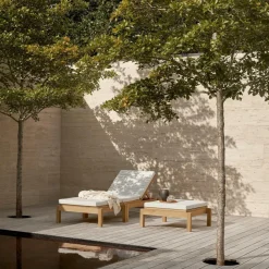 Outdoor-Textilien^Carl Hansen AH604 Auflage für Sonnenliege