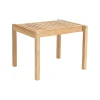Carl Hansen AH911 Gartenbeistelltisch/Gartenhocker 59.5x48.5cm| Garten-Beistelltische